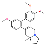 Dibenzo[f,h]pyrrolo[1,2-b]isoquinoline, 9,11,12,13,13a,14-hexahydro-3,6,7-trimethoxy-13a-methyl-