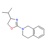 Isoquinoline, 2-[4,5-dihydro-4-(1-methylethyl)-2-oxazolyl]-1,2,3,4-tetrahydro-, (S)- (9CI)