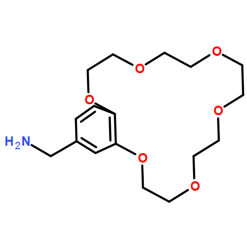 1,4,7,10,13,16-Benzohexaoxacyclooctadecin-18-methanamine, 2,3,5,6,8,9,11,12,14,15-decahydro-