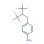 Benzenamine, 4-[2,2,2-trifluoro-1-(trifluoromethyl)ethoxy]-