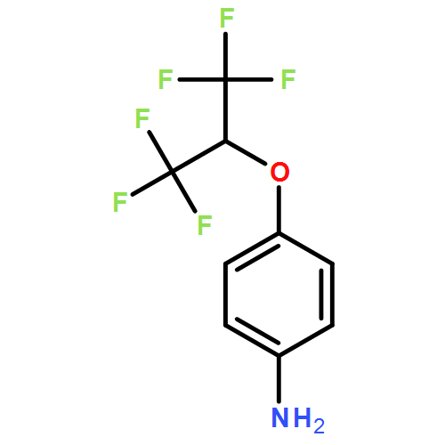 Benzenamine, 4-[2,2,2-trifluoro-1-(trifluoromethyl)ethoxy]-