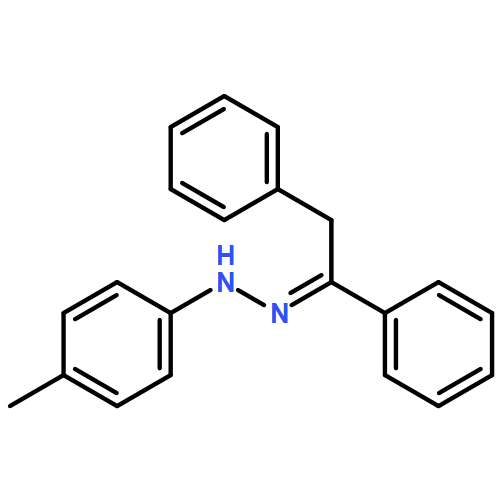 Ethanone, 1,2-diphenyl-, (4-methylphenyl)hydrazone