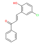 2-Propen-1-one, 3-(5-chloro-2-hydroxyphenyl)-1-phenyl-, (E)- (9CI)