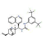 1-(3,5-Bis(trifluoromethyl)phenyl)-3-((1R)-quinolin-4-yl(5-vinylquinuclidin-2-yl)methyl)thiourea