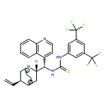 1-(3,5-Bis(trifluoromethyl)phenyl)-3-((1S)-quinolin-4-yl((2R)-5-vinylquinuclidin-2-yl)methyl)thiourea