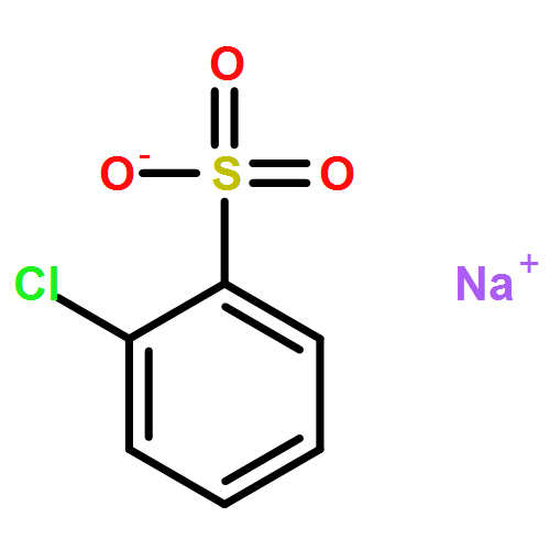 Benzenesulfonic acid, 2-chloro-, sodium salt