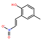 Phenol, 4-methyl-2-[(1E)-2-nitroethenyl]-