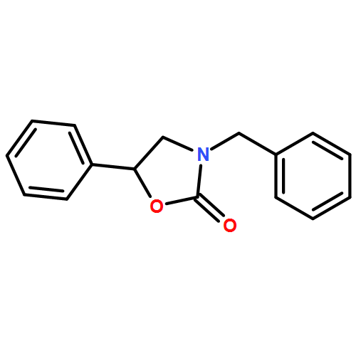 2-Oxazolidinone, 5-phenyl-3-(phenylmethyl)-