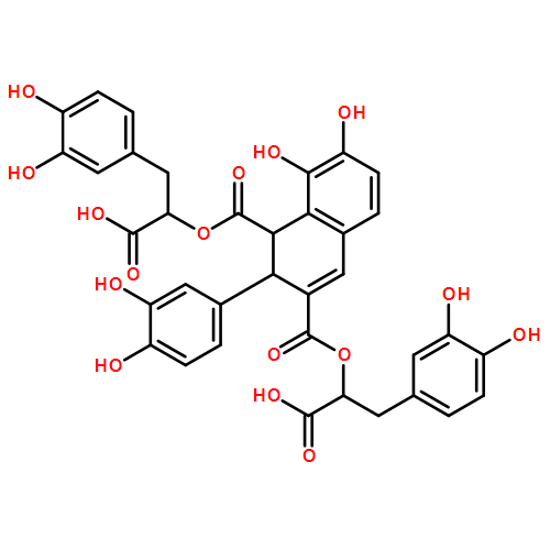 1,3-Naphthalenedicarboxylic acid, 2-(3,4-dihydroxyphenyl)-1,2-dihydro-7,8-dihydroxy-, 1,3-bis[1-carboxy-2-(3,4-dihydroxyphenyl)ethyl] ester