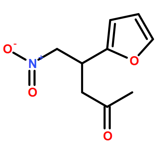 2-Pentanone, 4-(2-furanyl)-5-nitro-, (4R)-