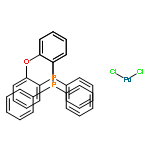 Dichloro[bis(diphenylphosphinophenyl)ether]palladium(II)