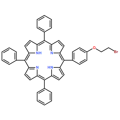 21H,23H-Porphine, 5-[4-(2-bromoethoxy)phenyl]-10,15,20-triphenyl-