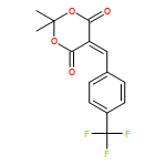 1,3-Dioxane-4,6-dione, 2,2-dimethyl-5-[[4-(trifluoromethyl)phenyl]methylene]-