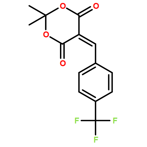 1,3-Dioxane-4,6-dione, 2,2-dimethyl-5-[[4-(trifluoromethyl)phenyl]methylene]-