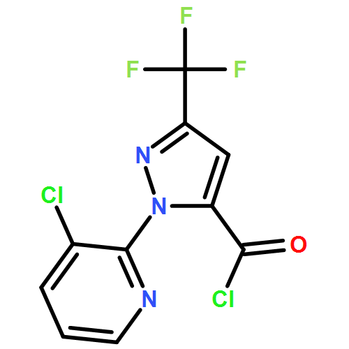 1H-Pyrazole-5-carbonyl chloride, 1-(3-chloro-2-pyridinyl)-3-(trifluoromethyl)-