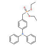 Phosphonic acid, P-[[4-(diphenylamino)phenyl]methyl]-, diethyl ester