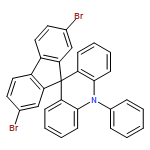 Spiro[acridine-9(10H),9'-[9H]fluorene], 2',7'-dibromo-10-phenyl-