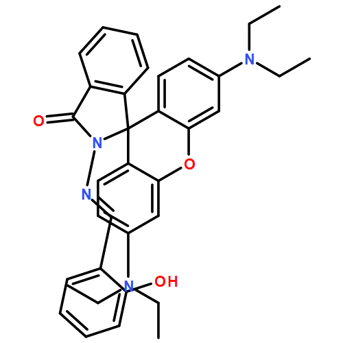 Spiro[1H-isoindole-1,9'-[9H]xanthen]-3(2H)-one, 3',6'-bis(diethylamino)-2-[[(2-hydroxyphenyl)methylene]amino]-