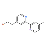 2,2'-Bipyridine, 4-(2-bromoethyl)-4'-methyl-