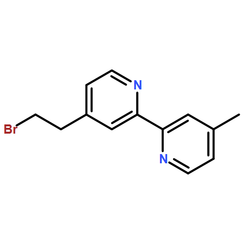 2,2'-Bipyridine, 4-(2-bromoethyl)-4'-methyl-