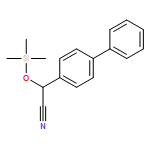 [1,1'-Biphenyl]-4-acetonitrile, α-[(trimethylsilyl)oxy]-