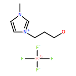 1H-Imidazolium, 1-(3-hydroxypropyl)-3-methyl-, tetrafluoroborate(1-)