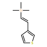 Silane, trimethyl[2-(3-thienyl)ethenyl]-, (E)-