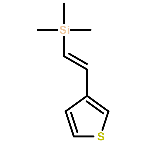 Silane, trimethyl[2-(3-thienyl)ethenyl]-, (E)-