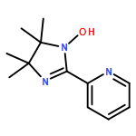 Pyridine, 2-(4,5-dihydro-1-hydroxy-4,4,5,5-tetramethyl-1H-imidazol-2-yl)-