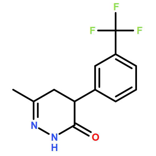 3(2H)-Pyridazinone, 4,5-dihydro-6-methyl-4-[3-(trifluoromethyl)phenyl]-