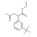 Benzeneacetic acid, α-(2-oxopropyl)-3-(trifluoromethyl)-, ethyl ester