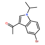 Ethanone, 1-[5-bromo-1-(1-methylethyl)-1H-indol-3-yl]-