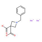 3,3-Azetidinedicarboxylic acid, 1-(phenylmethyl)-, disodium salt