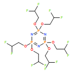 1,3,5,2,4,6-Triazatriphosphorine, 2,2,4,4,6,6-hexakis(2,2-difluoroethoxy)-2,2,4,4,6,6-hexahydro- (9CI)