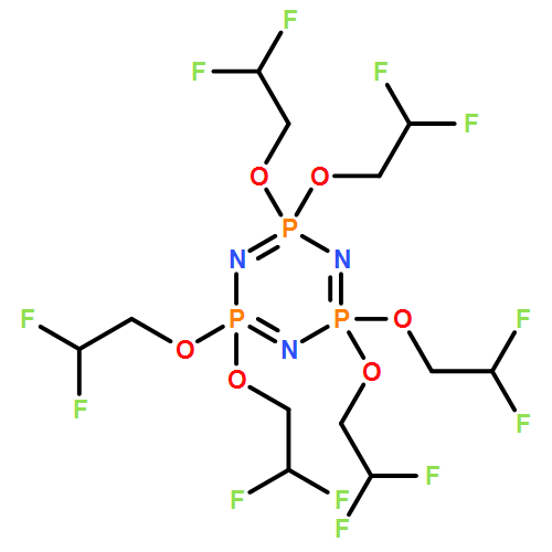 1,3,5,2,4,6-Triazatriphosphorine, 2,2,4,4,6,6-hexakis(2,2-difluoroethoxy)-2,2,4,4,6,6-hexahydro- (9CI)