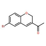 Ethanone, 1-(6-bromo-2H-1-benzopyran-3-yl)-