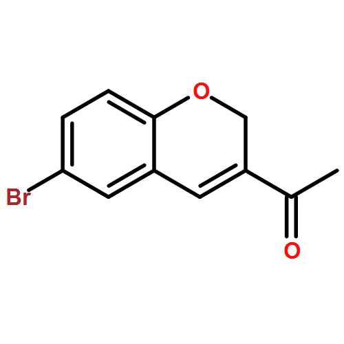 Ethanone, 1-(6-bromo-2H-1-benzopyran-3-yl)-