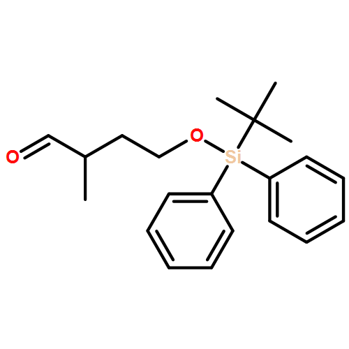 Butanal, 4-[[(1,1-dimethylethyl)diphenylsilyl]oxy]-2-methyl-, (2S)-