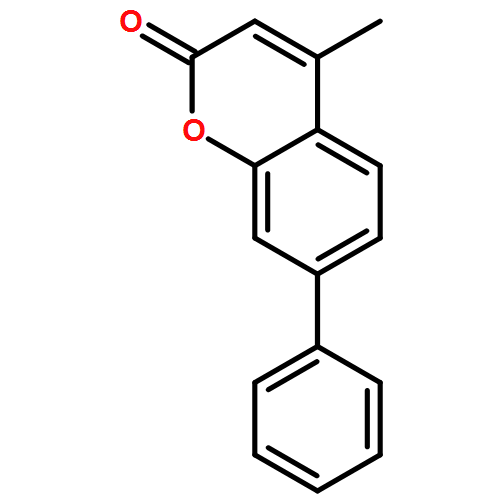 2H-1-Benzopyran-2-one, 4-methyl-7-phenyl-