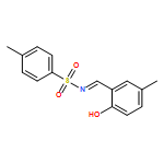 Benzenesulfonamide, N-[(2-hydroxy-5-methylphenyl)methylene]-4-methyl-