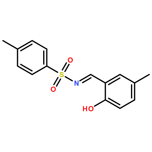 Benzenesulfonamide, N-[(2-hydroxy-5-methylphenyl)methylene]-4-methyl-