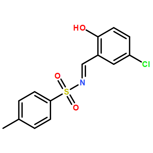 Benzenesulfonamide, N-[(5-chloro-2-hydroxyphenyl)methylene]-4-methyl-