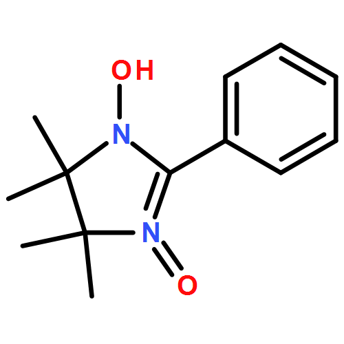 1H-Imidazol-1-yloxy,4,5-dihydro-4,4,5,5-tetramethyl-2-phenyl-, 3-oxide