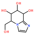 Imidazo[1,2-a]pyridine-6,7,8-triol, 5,6,7,8-tetrahydro-5-(hydroxymethyl)-, (5R,6R,7S,8S)-