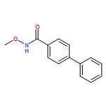 [1,1'-Biphenyl]-4-carboxamide, N-methoxy-