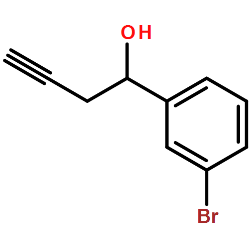 Benzenemethanol, 3-bromo-α-2-propyn-1-yl-