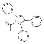 Ethanone, 1-(2,3,5-triphenyl-1H-pyrrol-1-yl)-