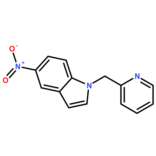 1H-Indole, 5-nitro-1-(2-pyridinylmethyl)-