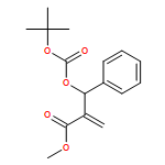 Benzenepropanoic acid, β-[[(1,1-dimethylethoxy)carbonyl]oxy]-α-methylene-, methyl ester