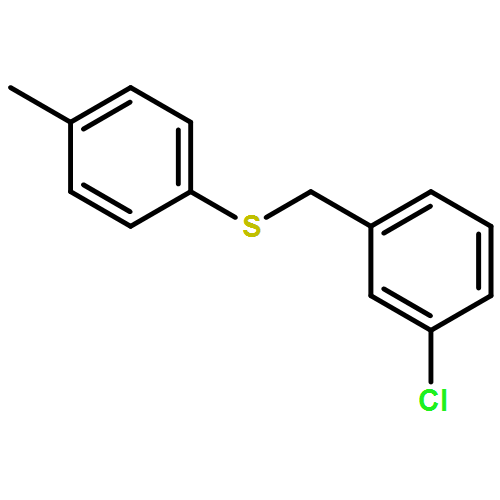 Benzene, 1-chloro-3-[[(4-methylphenyl)thio]methyl]-